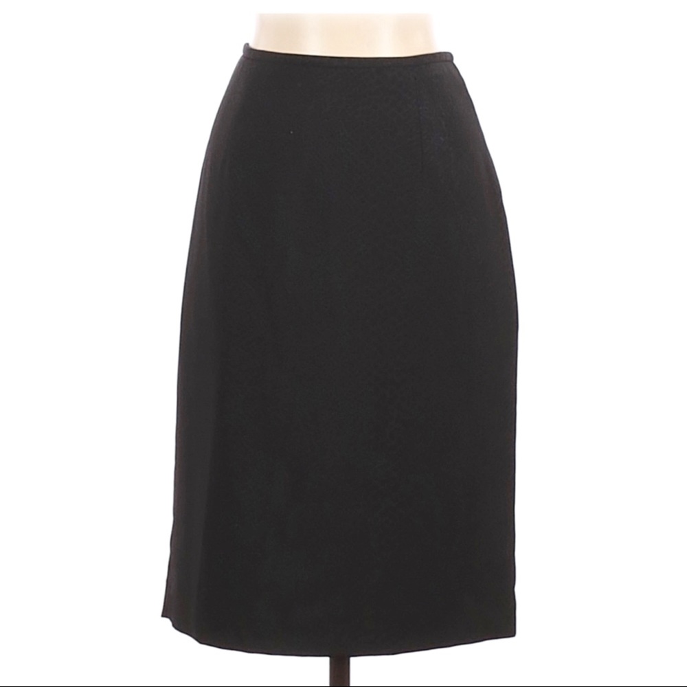 Calvin Klein Black Pencil Skirt